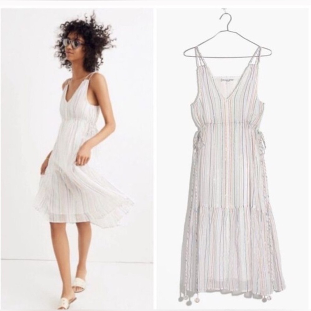 EUC Apiece Apart  Daphne Midi Dress Size 0 Boho